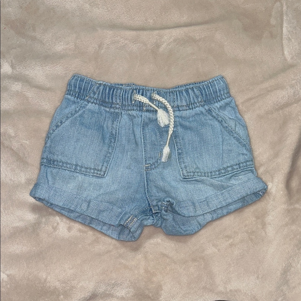 Cat & Jack Light Blue Kids Shorts